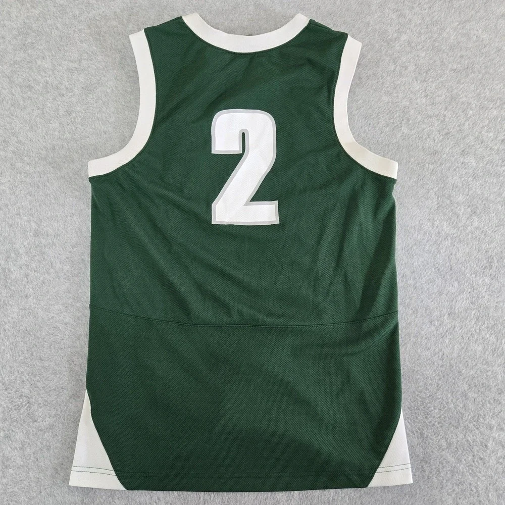 Michigan‎ State Spartans Nike Elite Basketball Jersey Team Mens Small #2 Y2K VTG